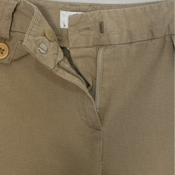 Talbots Petites Cropped Pants Womens 4P Beige Stretch - Picture 5 of 8